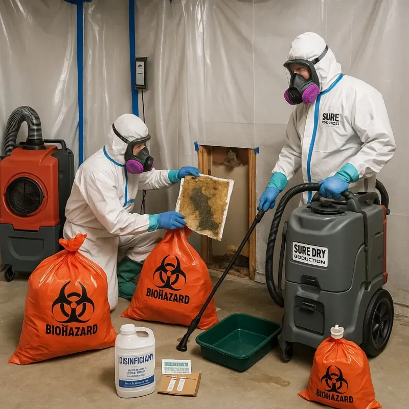 Contaminated Water Handling Protocols process in Northumberland County, VA